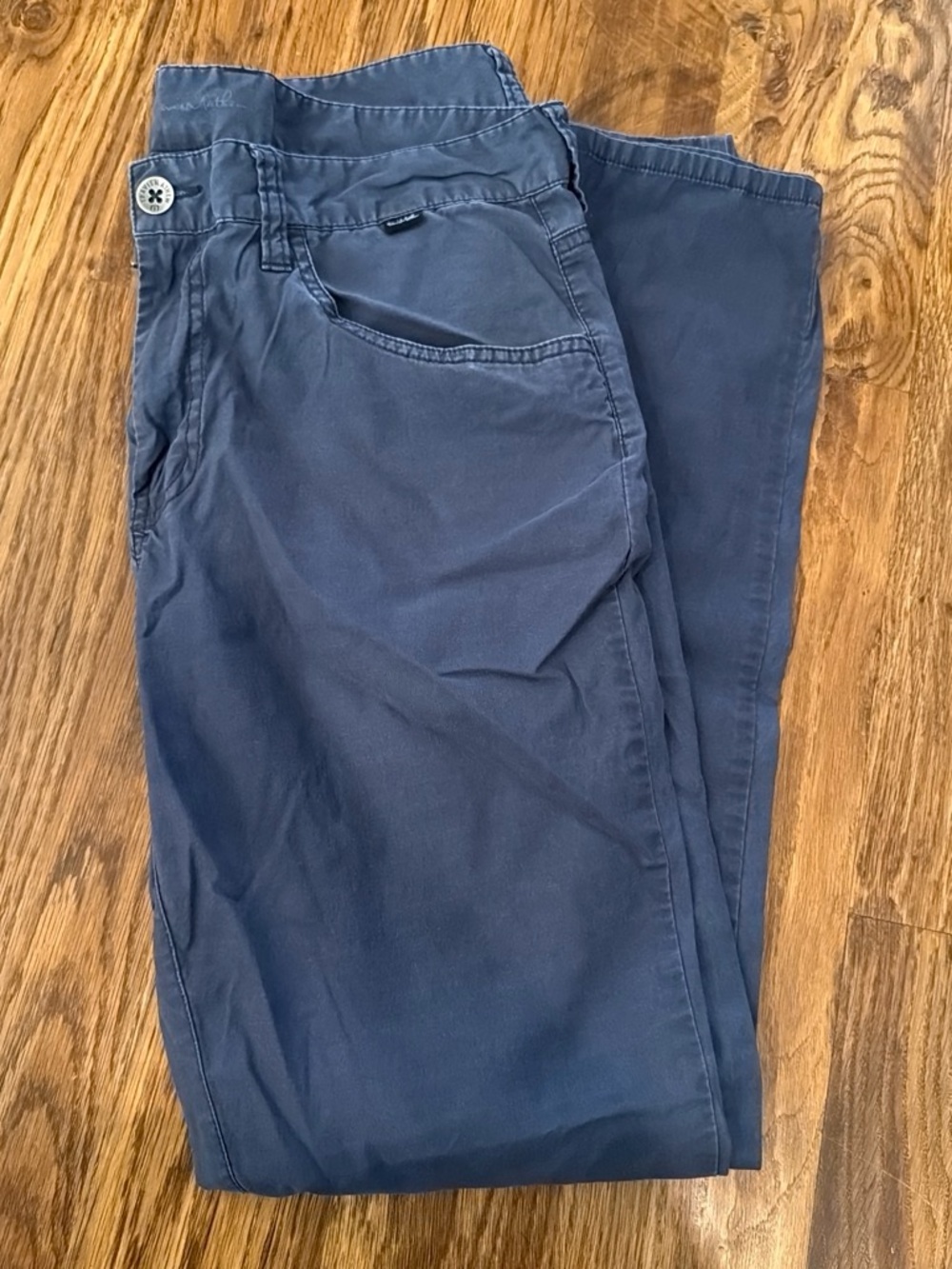 TravisMathew Men's Navy Blue Chino Pants